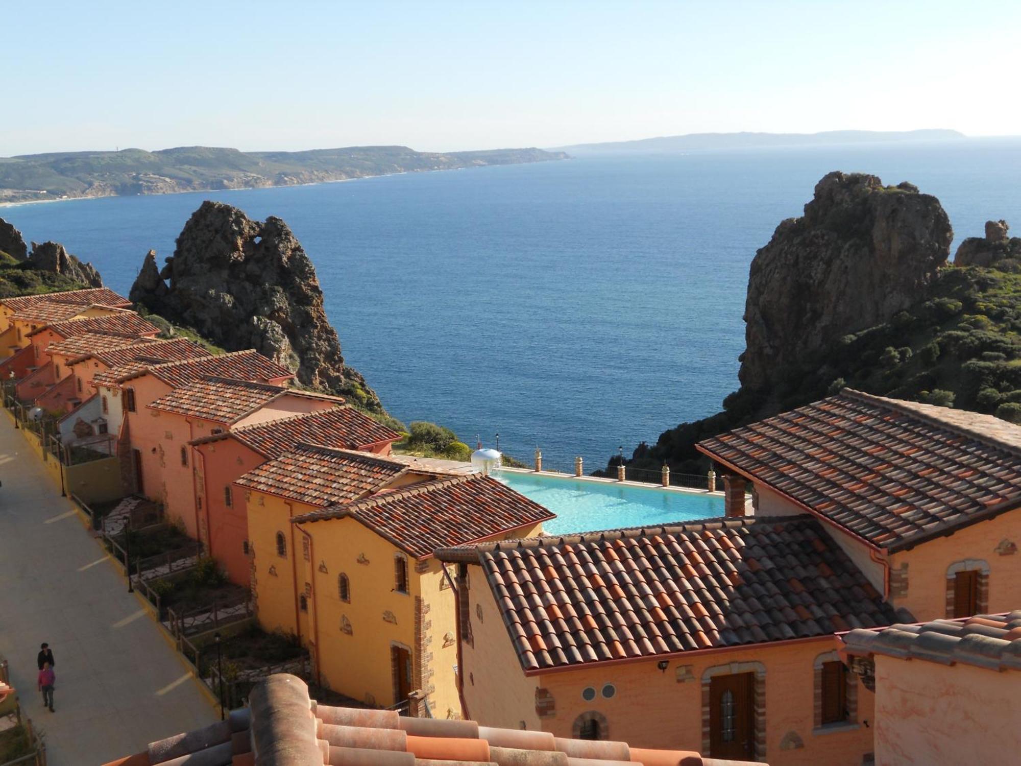 Villa Tramonti Sul Mare Nebida Exterior foto